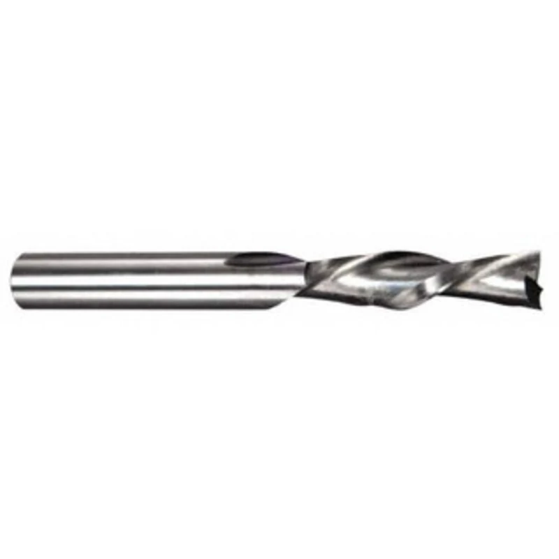 LMT Onsrud LP 5/32 Diam RH Solid Carbide 2-Flute Double Edge Downcut Spiral Router Bit Uncoated, 5/8 LOC, 1/4 Shank D...